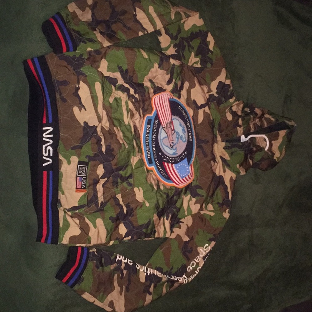 Camouflage NASA hoodie